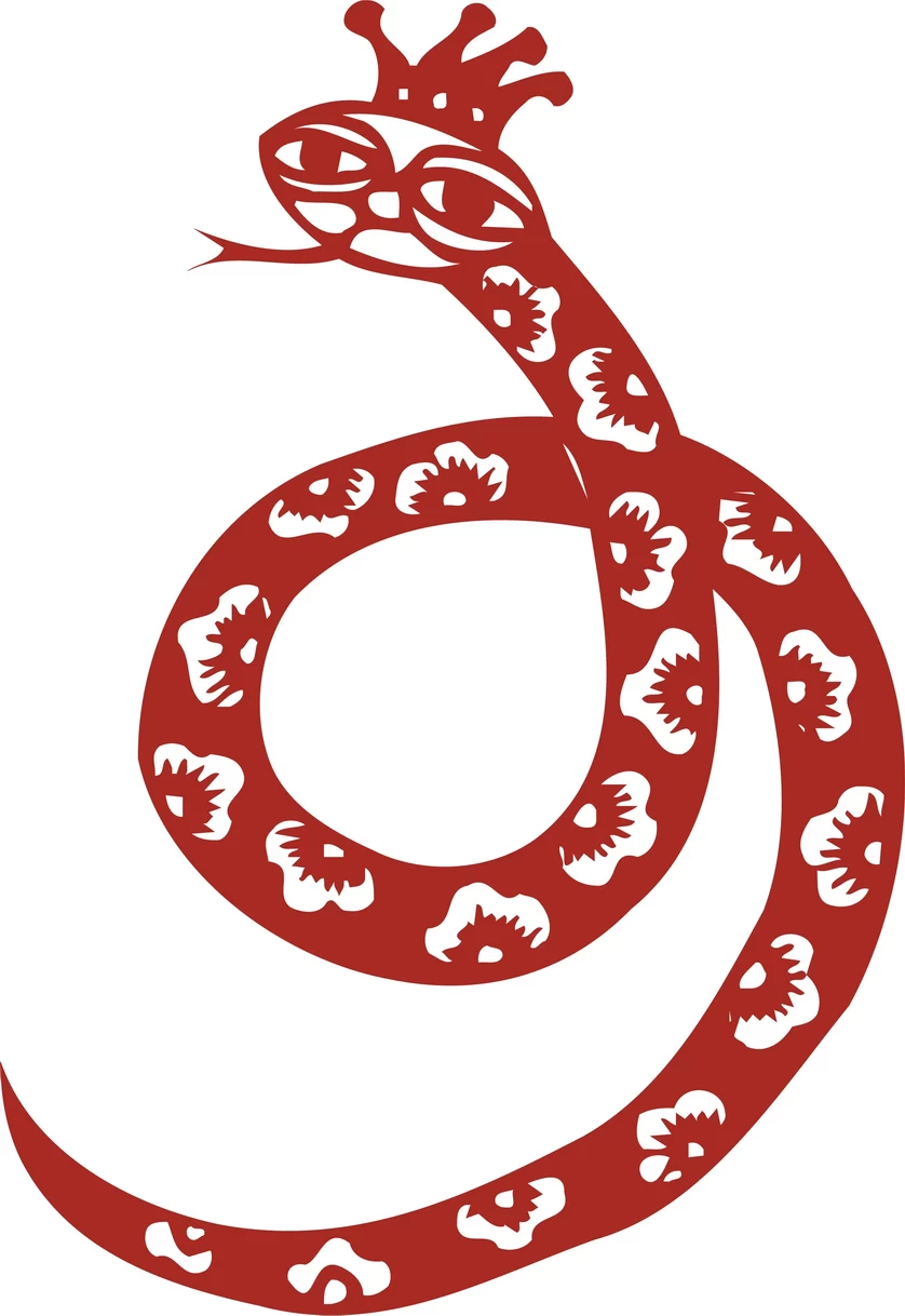 中国风中式传统喜庆民俗人物动物窗花剪纸插画边框AI矢量PNG素材【319】